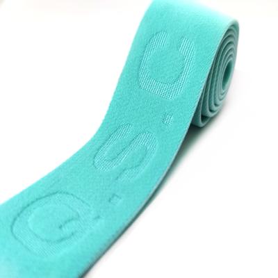 China Comfy Neon Elastic Band Jacquard Elastic Band for Suspender for sale