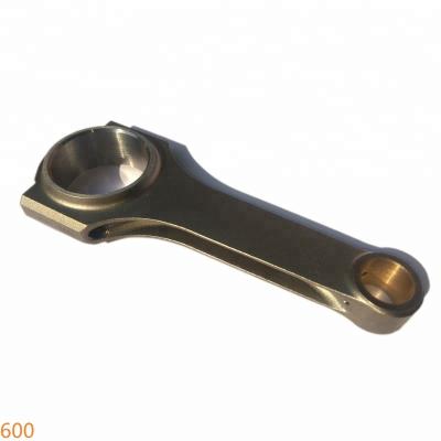 China Engine tuning crankshaft and connecting rods racing forged steel engine H-beam seicento tuning connecting rod for Fiat 600 piston crankshaft for sale