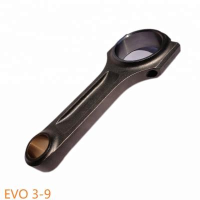 China Racing crankshaft and connecting rods 4g63 turbo crankshaft I spoke forged connecting rod for Mitsubishi 3 9 evo engine for sale