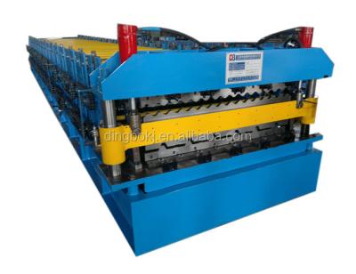 China Low Price High Efficient Corrugated ROOF Sheet Roll Forming Machine for sale