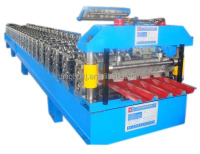 China ROOF Roof Aluminum Wall Panels Cold Roll Forming Machine / Old Roll In Jiangsu for sale