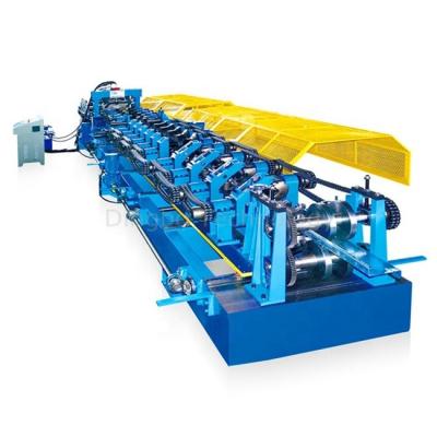 China Building Material Shops Galvanized Steel C Z U Channel Purlin Roll Forming Machine For Building Material Machinery for sale