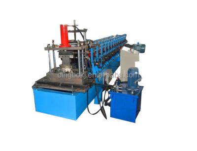 China Full Automatic GCr15 CZ Interchangdable Purlin Roll Forming Machine for sale