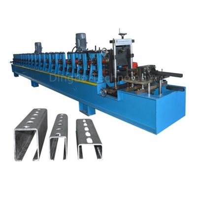 China C&U Hotels Galvanized Strut Channel Solar Panel Roll Forming Machine Cold roll forming machine for sale