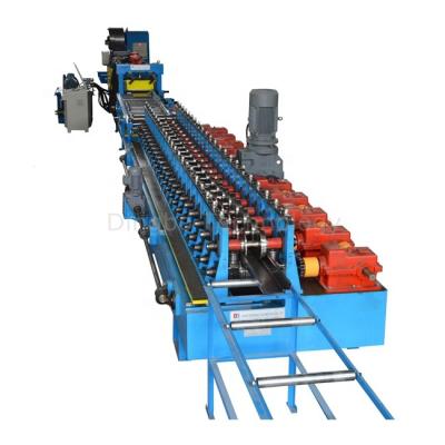 China Manual Hotels Decoiler Door Frame Roll Forming Machine With Punch Holes China Machinery for sale