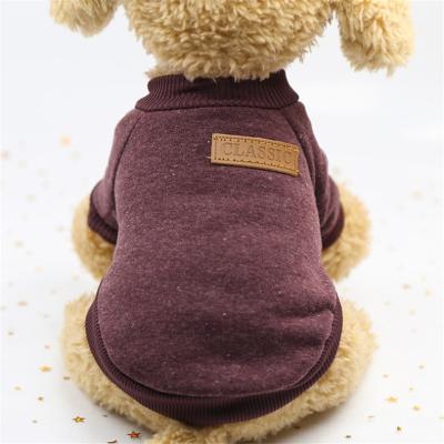 China Viable autumn and winter dog clothing cat clothing pet supplies fashion sweater hoodie pet clothing for sale