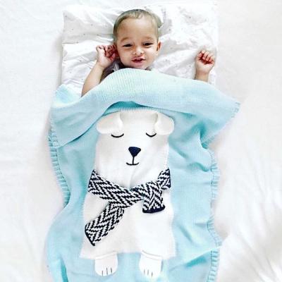 China Wholesale Wearable Baby Blanket Fashion Baby Blanket Knit Newborn Baby Blanket Wrap Wrap for sale