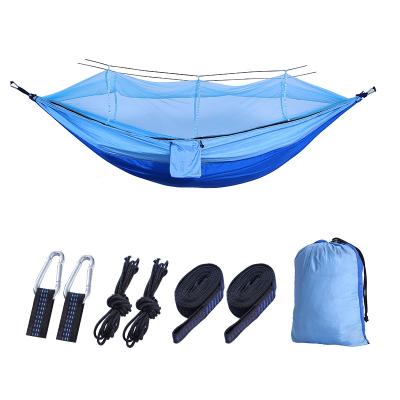 China Factory Direct Outdoor Camping Mosquito Net Hammock Repellent Outdoor Nylon Hammock for sale