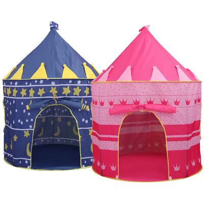 China Sports Toy Wholesale Kids Cute Outdoor Indoor Game House Folding Recreation Kids Folding Castle Tent for sale