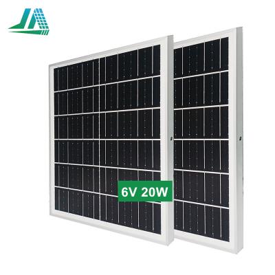 China Monitor CCTV Led Small Backpack Light Torch Fan Solar Charging Panels 20w For Street Light Use 5v 6v 12v 18v 20v 24v Solar Panels for sale