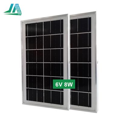 China EVA 6v Solar Panel 3w 4w 5w 6w 8w Small Monocrystalline Silicon Solar Panel 6v for sale