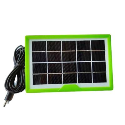 China Cheap Price Flexible Usb Produced Mono Solar Panel 5.5v 3w Solar Panel For Vehicle Mounted Outdoor Security Camera 010 for sale