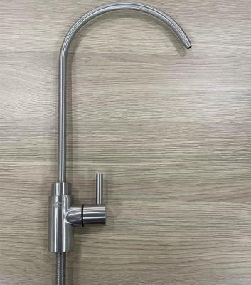 China 304 Stainless Steel Style Traditional American Faucet Water Purifier Water Purifier RO Drinking Water Faucet for sale