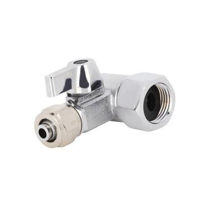 China Reverse Osmosis System Sell Well New Type Water Purifier Adapting RO Feed Water Adapter Brass Ball Valve for sale