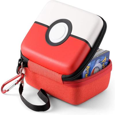 China 2022 Hot Waterproof Amazon Pokemon TCG Card Storage Bag Fashion Eva Game Carrying Case and Hard SD Card Storage Box for sale