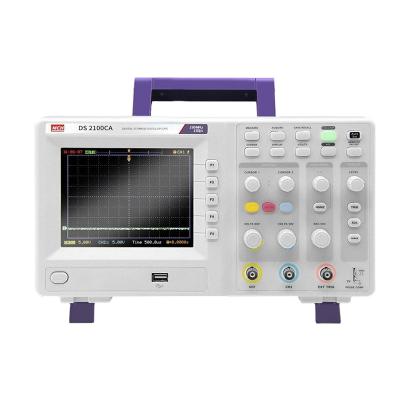 China Osciloscopio MCH DS-2100CA Digital Oscilloscope USB 100MHz Bandwidth 2 Channels 1GS/s PC Storage LCD Recording Length Up to 4K DS-2100CA for sale