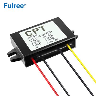 China ABS Plastic / Aluminum DC 12V To DC 3.3V 3A Step Down Voltage Buck Converter Regulator Car CCTV Camera Power Supply Module 12 Volt To 3.3 Volt for sale