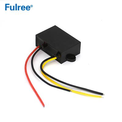 China Fulree 24V to DC Buck Module 12V 1.5A 18W DC 24 Volt 12 to Volt 1500mA Step Down Power Supply F35J12V1.5A3S Power Camera CCTV Car Converter for sale