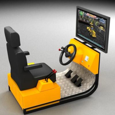 China Wheel loader training machine and exam YUBO simulator for sale