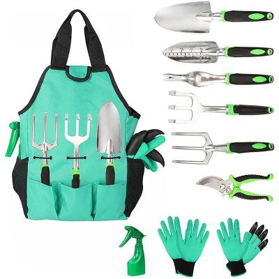 China Aluminum Alloy Gardening Tool Kit Gardening Combination Set Potted Plants Planting Vegetables Lifting Loose Flowers Soil Tools for sale