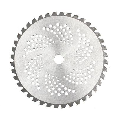 China Cutting Hard Metal Mow Grass Blades Lawn Mower Blades 2 3 8 40 60 80 Teeth Saw Head Blade Lawn Mower Mowing Accessories for sale