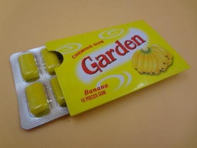 China El plátano amarillo de África de globo del chicle del caramelo divertido fuerte del chicle condimenta HACCP en venta