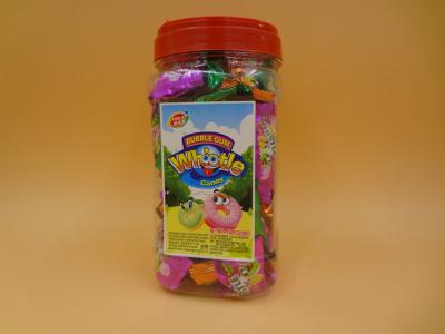 China Caramelo cuadrado con sabor a fruta clasificado con el chicle popular del chicle del silbido en venta