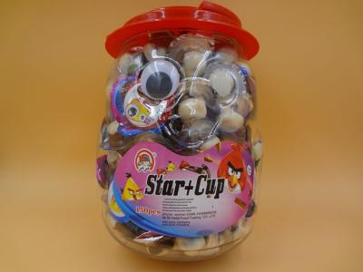 China Happy Cute Cup Chocolate Chips Cookies For Children / Kids Penguin Jar for sale