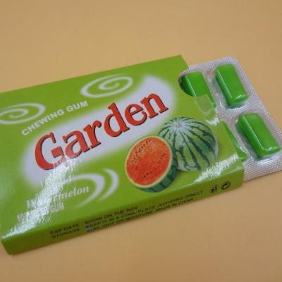 China El chicle largo de chicle del estallido de la forma del jardín embroma al OEM sabroso disponible en venta