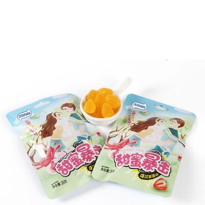 Chine Sucrerie gommeuse molle de vitamine avec Juice Orange Flavor Jelly Confectionery à vendre