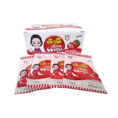 China El sabor de la fresa agria el caramelo del palillo del cc pulverizó los dulces con sabor a fruta del sabor en venta