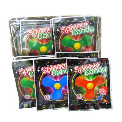 China Los dulces de Pascua Halloween colorearon el juguete bajo de Cal Lollipop With Finger Spinner en venta