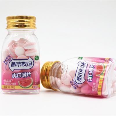 China Multi Flavors Sugar Free Refresh Mints Candy Different Colors Bottle Package for sale