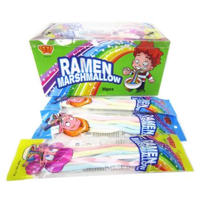 China Los Ramen forman el dulce mullido suave de los tallarines del caramelo de la melcocha para al por menor en venta