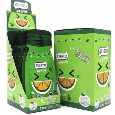 China Vitamina C sana anaranjada del caramelo duro del verde de MUI 16grams/Pack en venta