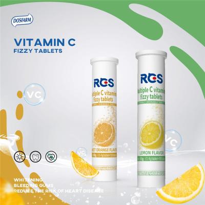 China Tabletas efervescentes comestibles con la vitamina C para aumentar inmunidad del cuerpo en venta