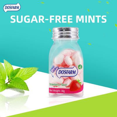 Cina MUI Sugar Free Mint Candy Vitamin C in buona salute nessun pacchetto della bottiglia dello zucchero 38g in vendita