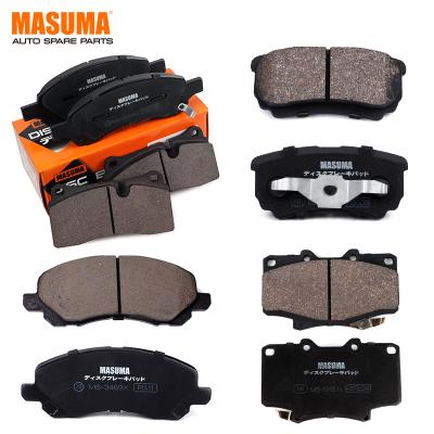 China MS-E0136N MASUMA Auto Repair Part Brake Pads Set 99135294601 For PORSCHE 911 16*8.5*8cm for sale