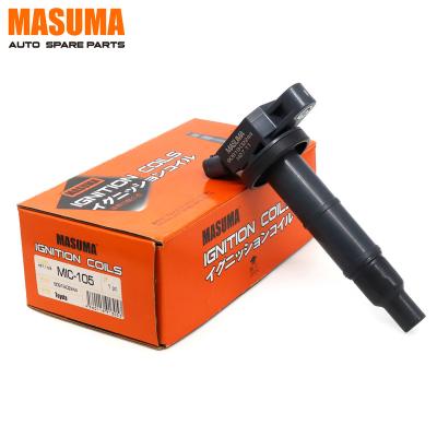 China MASUMA MIC-105 Auto Ignition Coil 90919-02243 90080-19023 90919-02243 9091902244 For DAIHATSU ALTIS 179*93*94mm for sale