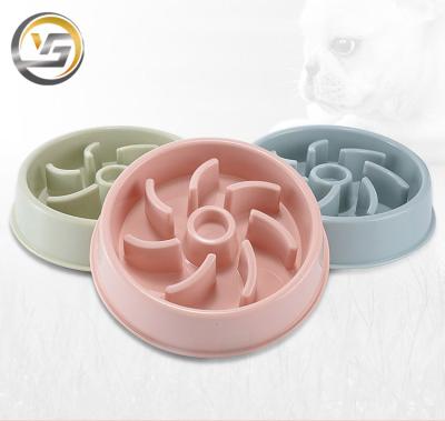 China Hot Selling Viable RTS China Splier Amazon Pet Food Bowl Slow Slow Eating Dog Feeder Slow Bowl for sale