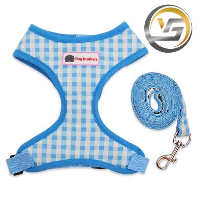 China Safety Hotsale Dog Harness And Leash Padded Reflective Body Belt Invest Adjustable Training For Dogs for sale