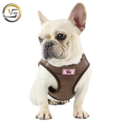 China Hotsale Corduroy Chest Strap Traction Rope Cat Collar Pet Harness Dog Padded Back Leash for sale