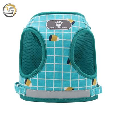 China China Supplier Padded Dog Harness With Leash Lightweight Pet Mesh Dog Harness For Outdoor Walking for sale