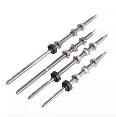 China ISO Standard Solar Double Ending Bolts for Stainless Steel Solar Hanger Bolts Mounting for sale