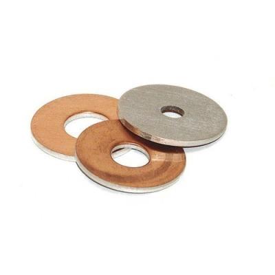 China Flat Style Bimetallic Washer for Aluminum Brass Copper Carbon Metal Parts Hardware for sale