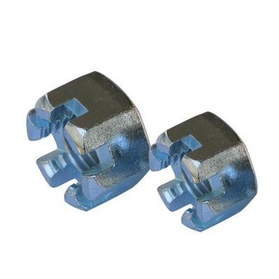 Κίνα Πλαστικό Νουτ Din 935 M4 Flange Round Lock Hexagon Slot Castle Nut για την απαίτηση του πελάτη προς πώληση