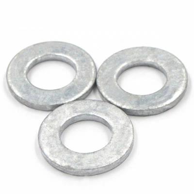 China DIN Standard C-Grade Hot-Dip Galvanized Flat Washer para aço carbono ISO9001 aprovado à venda