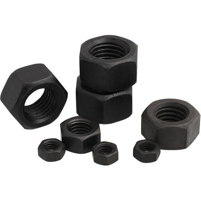 China Certificado ISO9001 Óxido negro M2-M30 Hex Nut DIN934 Nut y perno para la construcción en venta