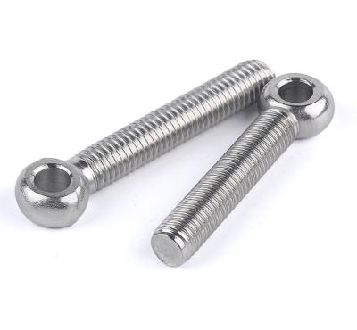 China Zinc Plated Forged Stainless Steel Eye Bolt for Lifting in Industrial Environments for sale