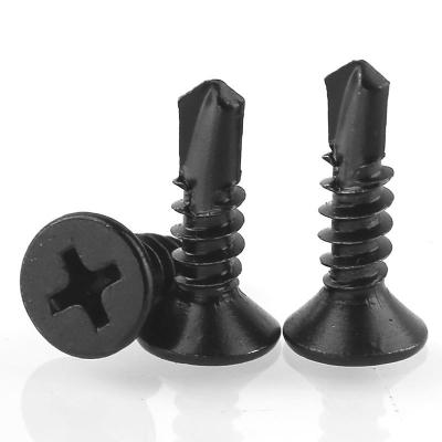 中国 市場向けにフラットヘッドセルフタッピングスクリューDIN スタンダード Countersunk クロスドリルテールスクリュー 販売のため